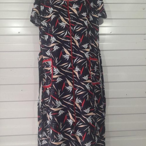 Халат Akvarel (52-64) A118 black (лето) Akvarel A118 black