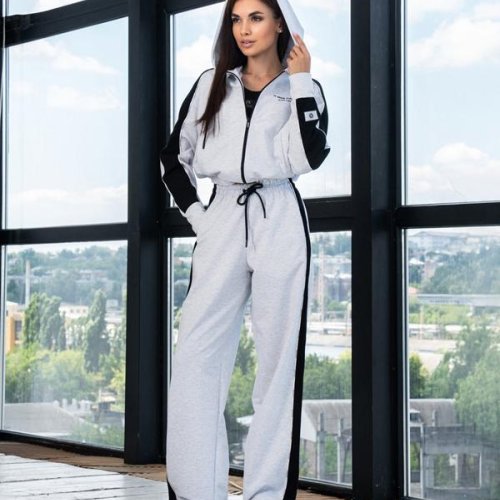 Костюм спорт AZNA (2XS-M) Д149 l.grey (деми) AZNA Д149 l.grey