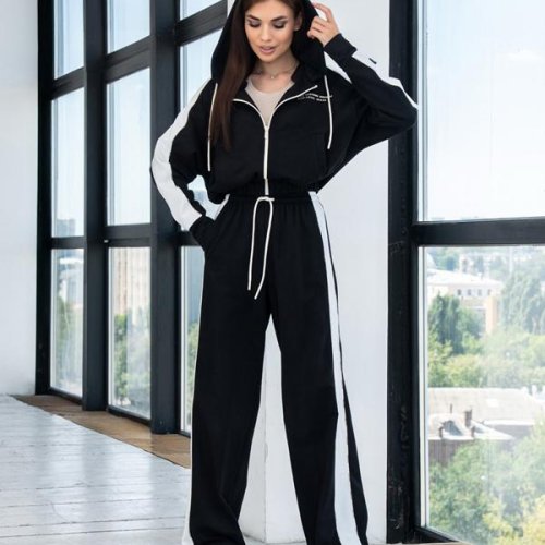 Костюм спорт AZNA (2XS-M) Д149 black (деми) AZNA Д149 black