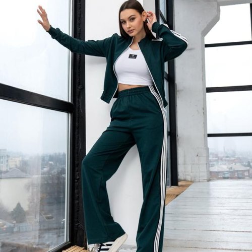 Костюм спорт AZNA (XS-L) Д101 green (деми) AZNA Д101 green