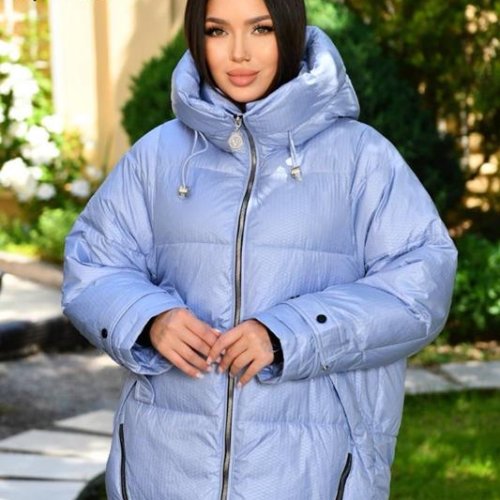 Куртка DKNSEL (42-50) 821-31 l.blue (зима) DKNSEL 821-31 l.blue