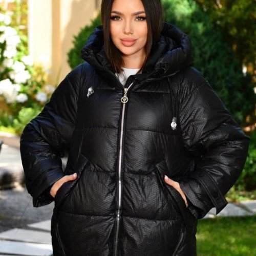 Куртка DKNSEL (42-50) 831-60 black (зима) DKNSEL 831-60 black