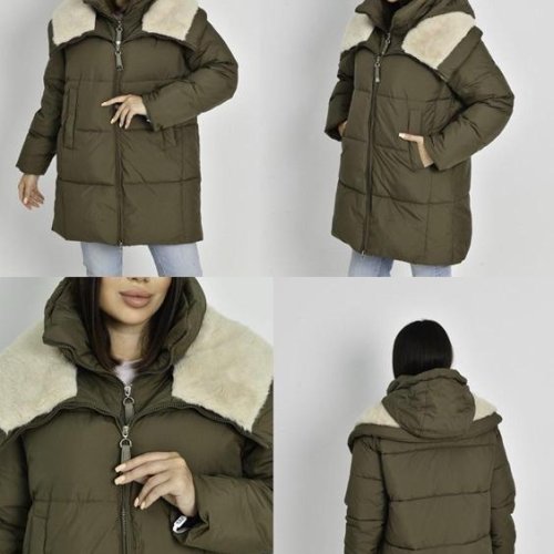 Куртка DKNSEL (42-50) S24498-A9JL khaki (зима) DKNSEL S24498-A9JL khaki