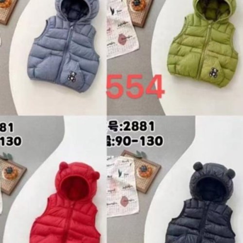 Жилетка Farbique (90-130) 554 black (деми) Farbique 554 black