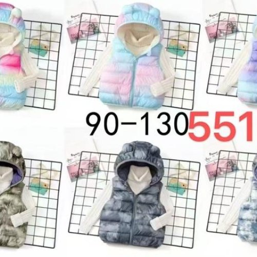 Жилетка Farbique (90-130) 551 khaki (деми) Farbique 551 khaki