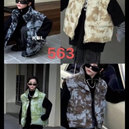 Жилетка Farbique (130-170) 563 blue (деми) Farbique 563 blue