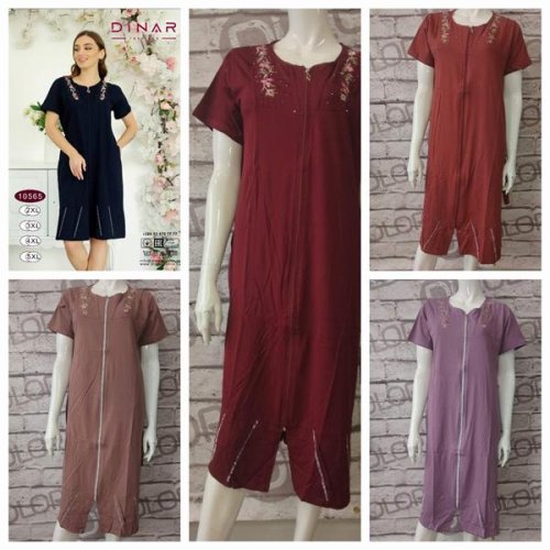 Халат Imlion (2XL-5XL) 10565 wine (лето) Imlion 10565 wine