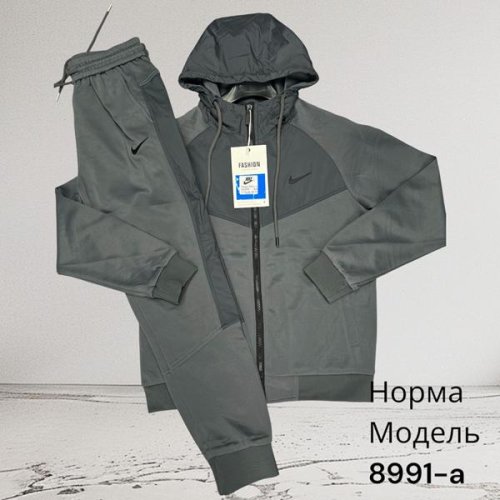 Костюм спорт Hai (M-3XL) 8991A-1 grey (деми) Hai 8991A-1 grey