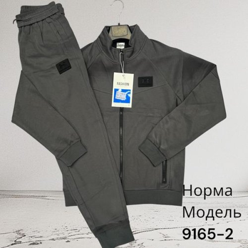 Костюм спорт Hai (M-3XL) 9165-2-1 grey (деми) Hai 9165-2-1 grey