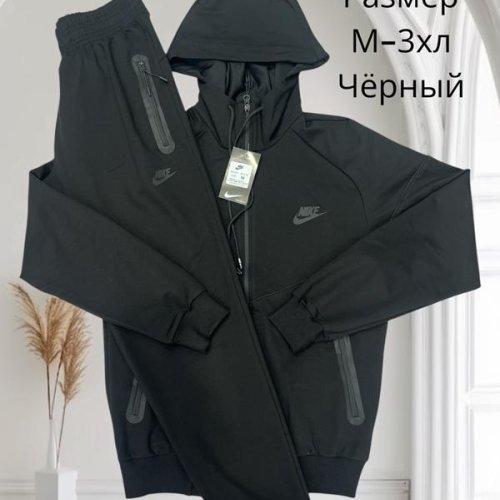 Костюм спорт Hai (M-3XL) H394 black (деми) Hai H394 black