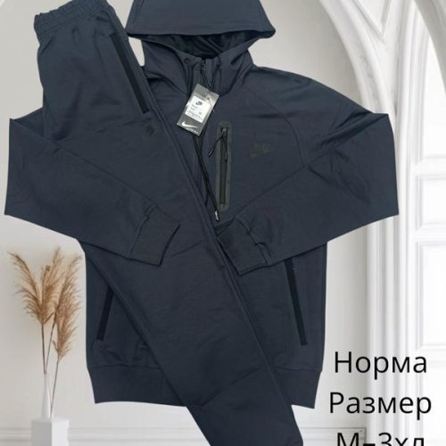 Костюм спорт Hai (M-3XL) H401 black (деми) Hai H401 black