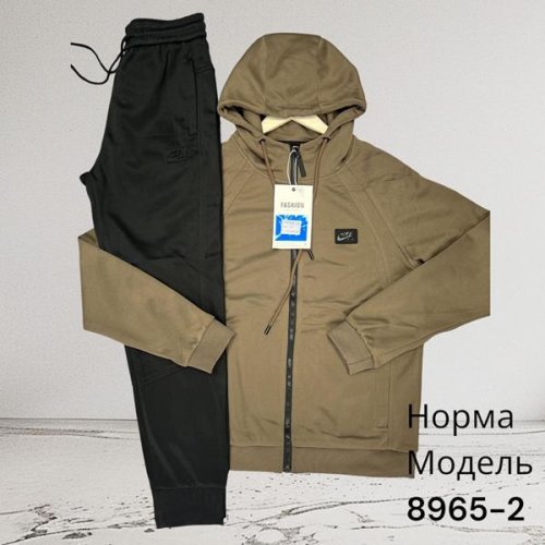 Костюм спорт Hai (M-3XL) 8965-2 brown (деми) Hai 8965-2 brown