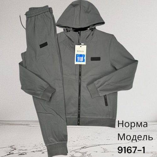 Костюм спорт Hai (M-3XL) 9167-1 grey (деми) Hai 9167-1 grey