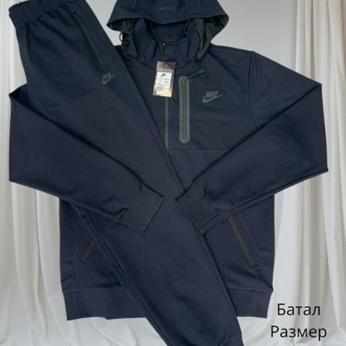 Костюм спорт Hai (4XL-8XL) H412 navy (деми) Hai H412 navy