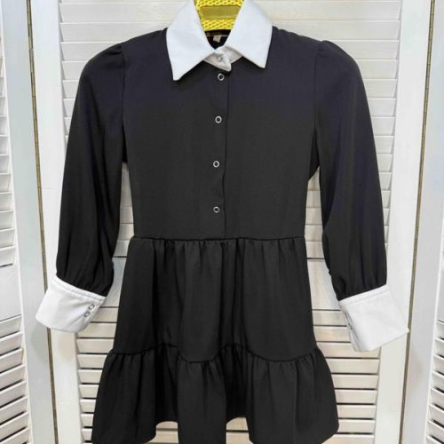 Платье Major (6-10) M238 black (деми) Major M238 black