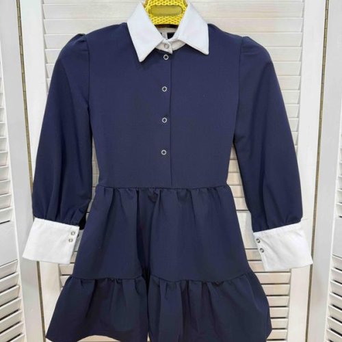 Платье Major (6-10) M239 navy (деми) Major M239 navy