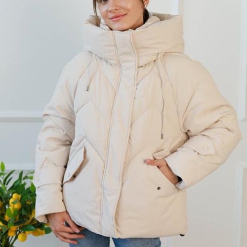 Куртка Monarlir (S-L) 535-4 beige (деми) Monarlir 535-4 beige