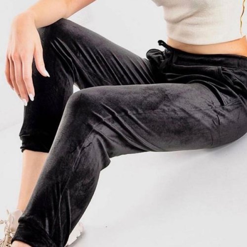 Штаны спорт MSO (42-48) 30018 black (деми) MSO 30018 black