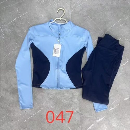 Костюм спорт NewJeans (S-2XL) 047 l.blue (деми) NewJeans 047 l.blue