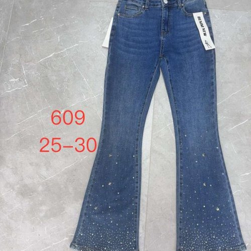 Джинсы NewJeans (25-30) 609 l.blue (деми) NewJeans 609 l.blue