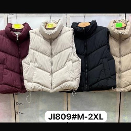 Жилетка Шаолинь (M-2XL) JL809 brown (деми) Шаолинь JL809 brown