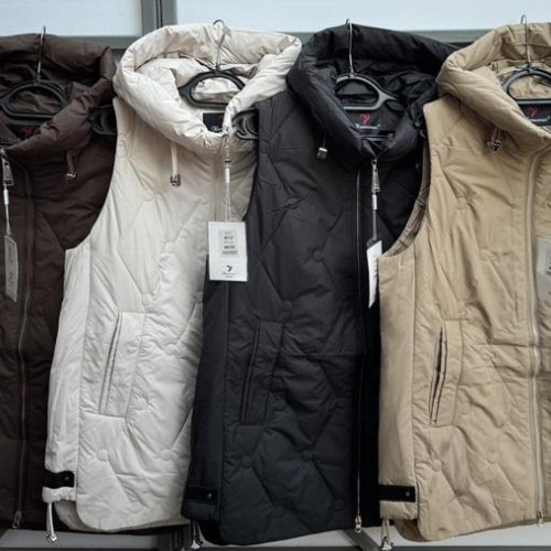 Жилетка Шаолинь (50-58) JL813B beige (деми) Шаолинь JL813B beige