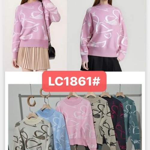 Свитер Шаолинь (46-50) LC1861 mix (деми) Шаолинь LC1861 mix