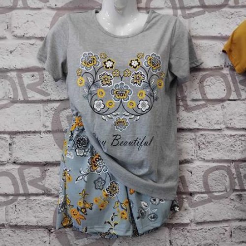 Пижама DiColor (46-54) DC23 grey (лето) DiColor DC23 grey