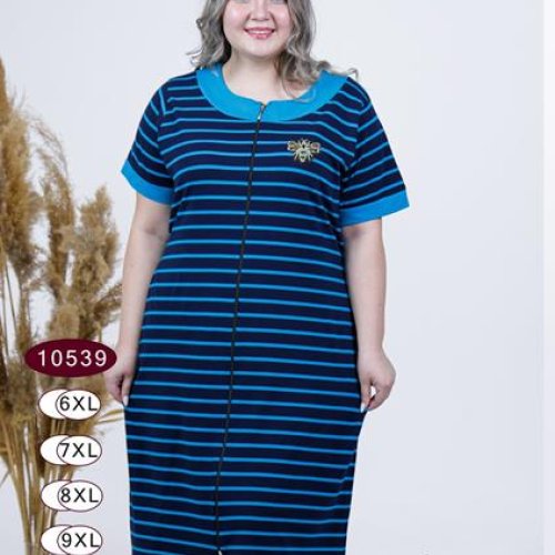 Халат DiColor (6XL-9XL) 10539 navy (лето) DiColor 10539 navy