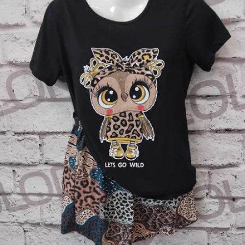 Пижама DiColor (46-54) DC20 black (лето) DiColor DC20 black