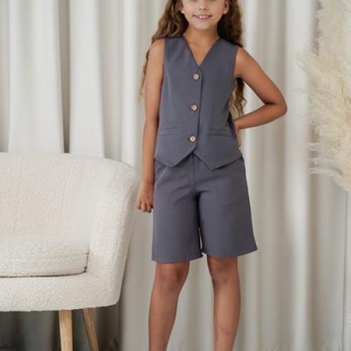 Костюм Miki Maki (116-140) MM24 grey (лето) Miki Maki MM24 grey