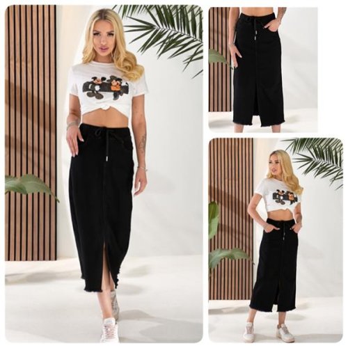 Юбка Lady N (25-30) 842 black (лето) Lady N 842 black