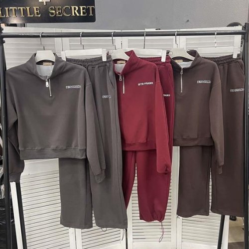 Костюм спорт Little Secret (S-L) 36028 wine (деми) Little Secret 36028 wine