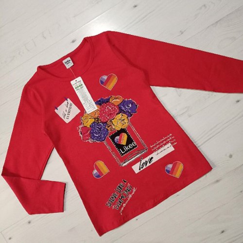 Батник Malibu2 (9-12) 1685 red (деми) Malibu2 1685 red