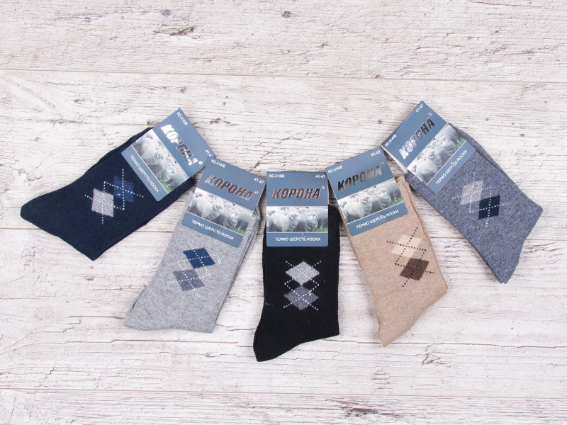 Носки Jelzin (41-47) A1406 mix (зима)