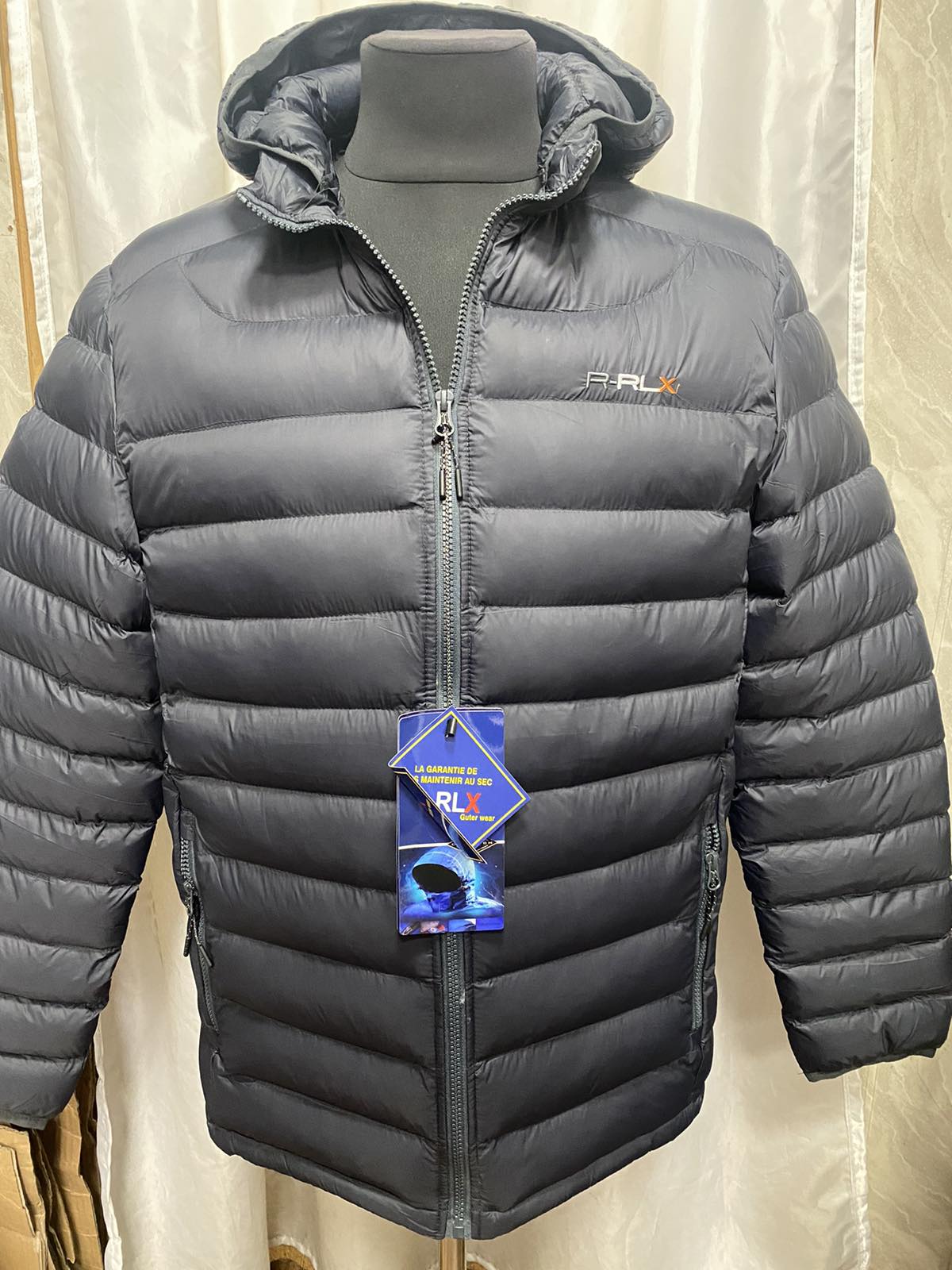 Куртка RLX (52-60) 161-1 grey (зима)