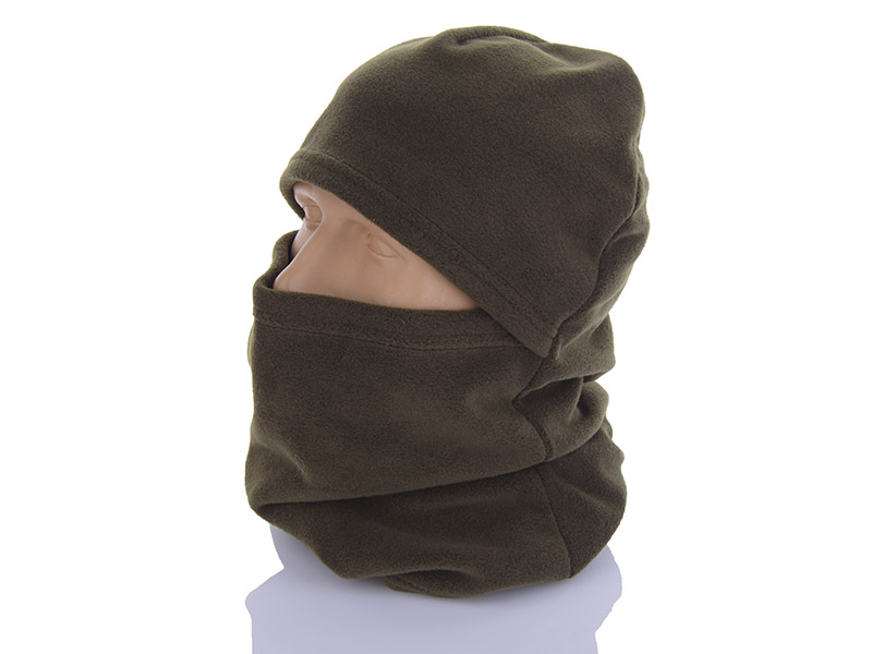 Балаклава Viola (56-60) Балаклава хакі фліс (зима)