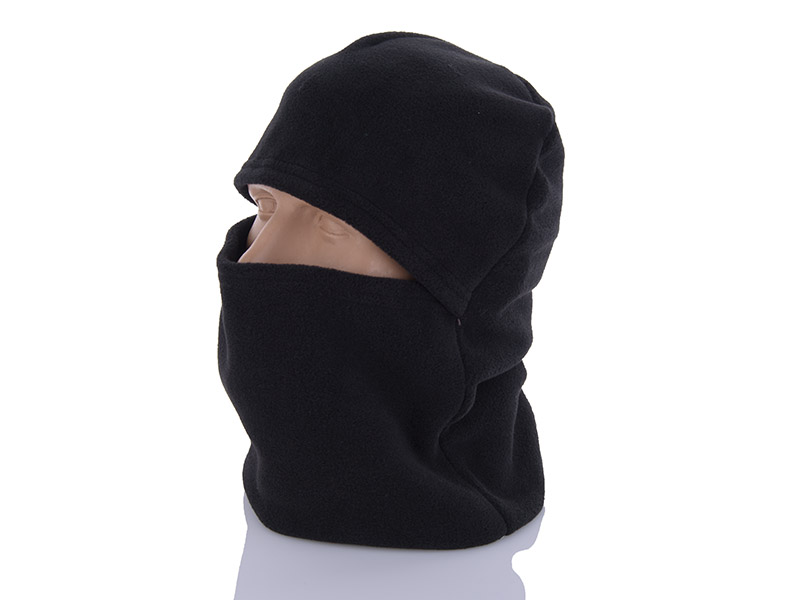 Балаклава Viola (56-60) Балаклава 1-2 чорний (зима)