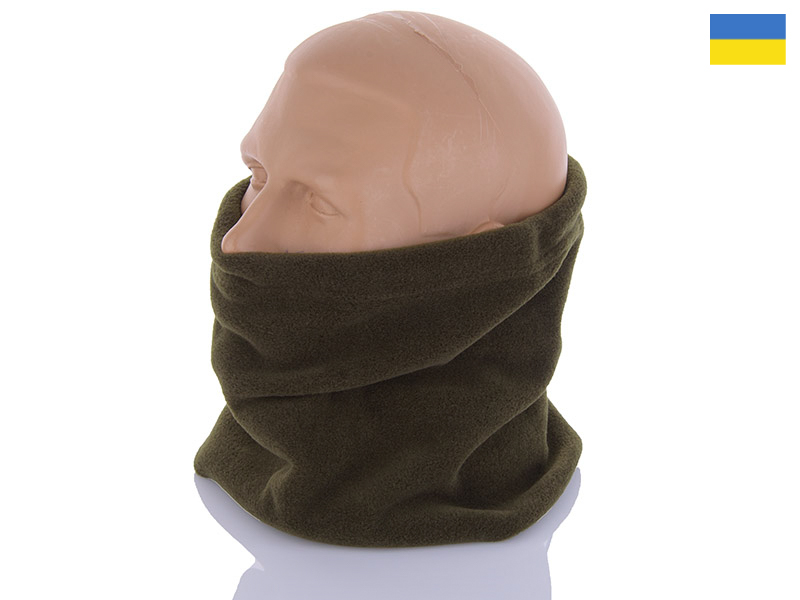 Баф Viola (One size) B002 khaki (з затяжкою) (зима)