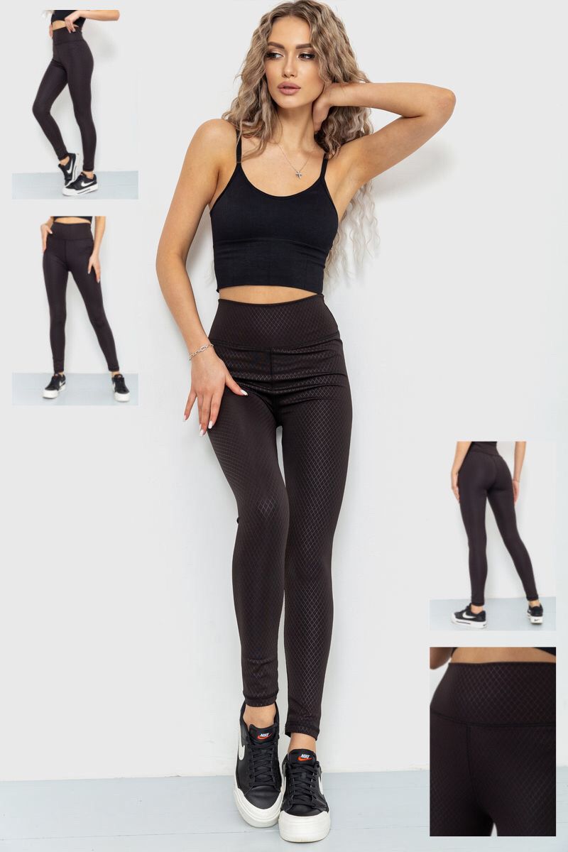 Лосины Relaxwear (S-2XL) 214 black (деми)