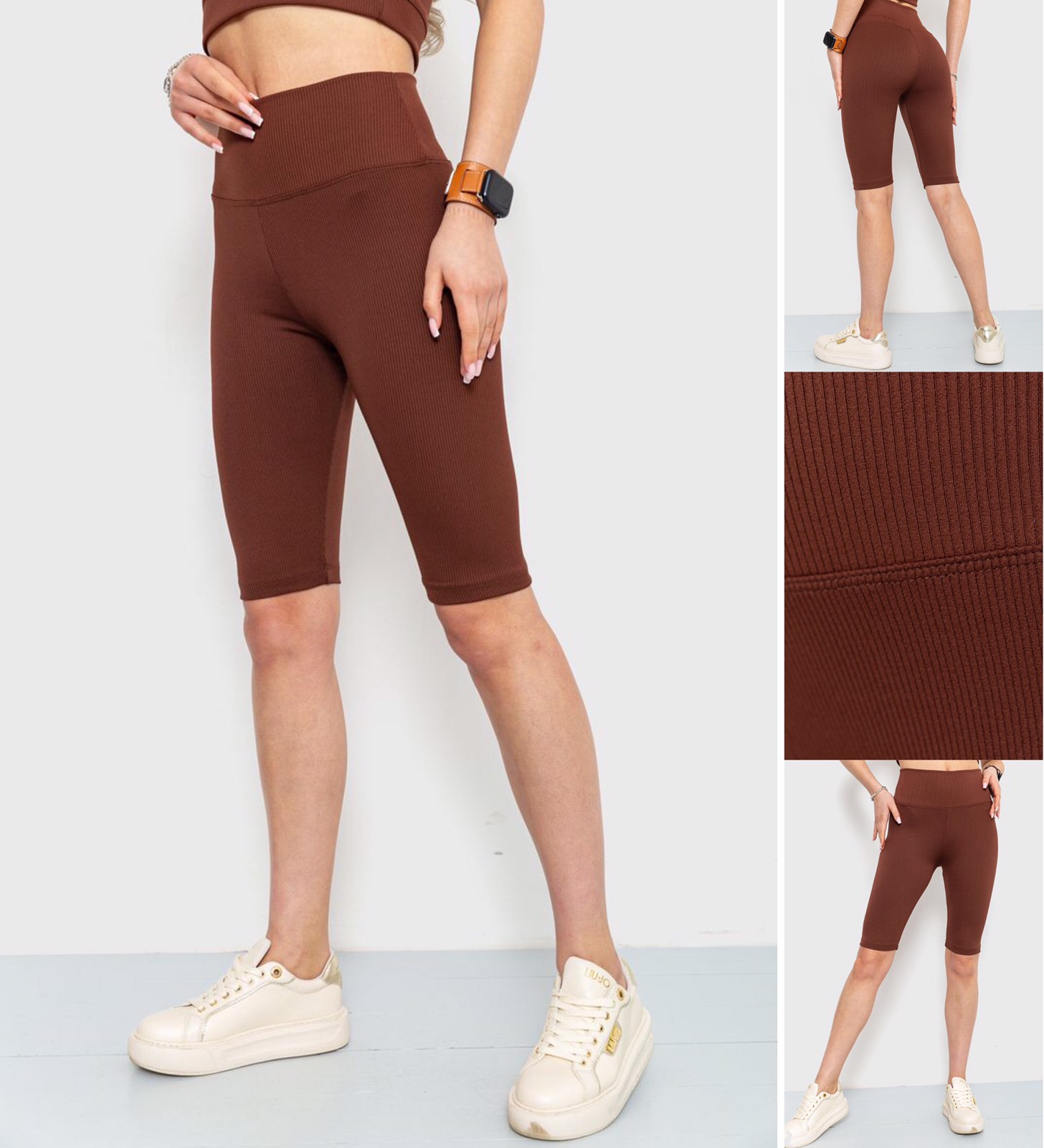Велосипедки Relaxwear (S-XL) 261 brown (лето)