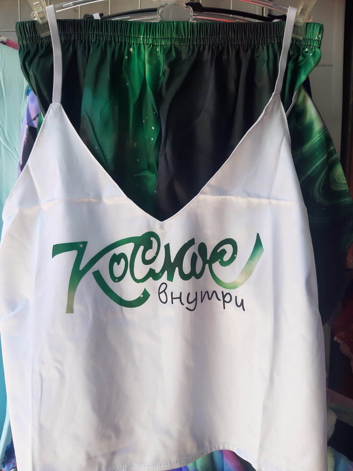 Пижама Diorella (S-L) D1 green (лето)