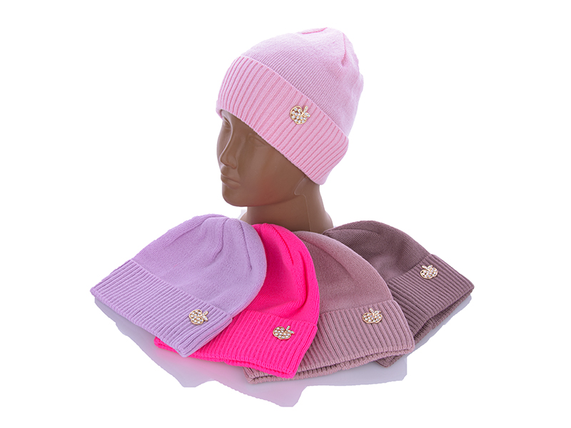 Шапка Angelica (46-50) SI001-4 mix (деми)