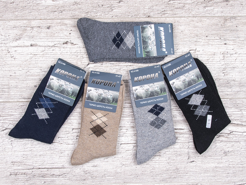 Носки Jelzin (41-47) A1406-4 mix (зима)