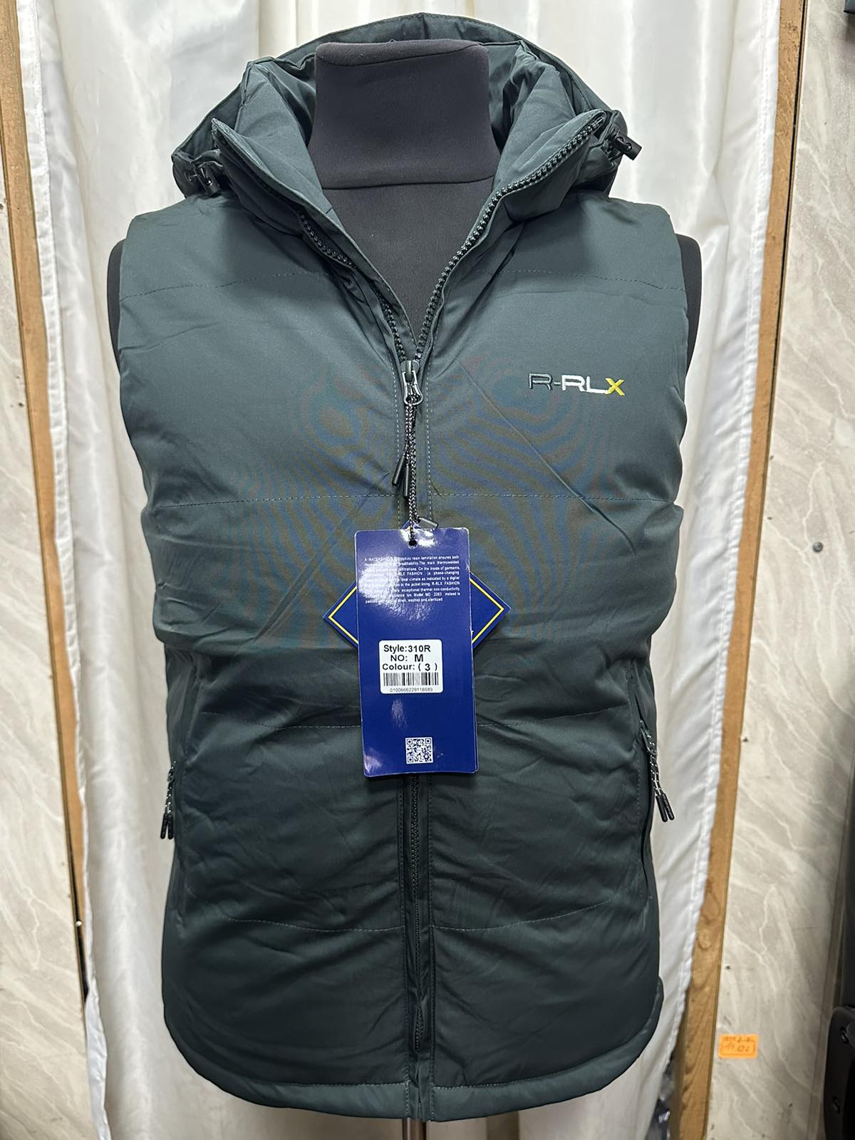 Жилетка RLX (M-3XL) 310 зеленый (деми)