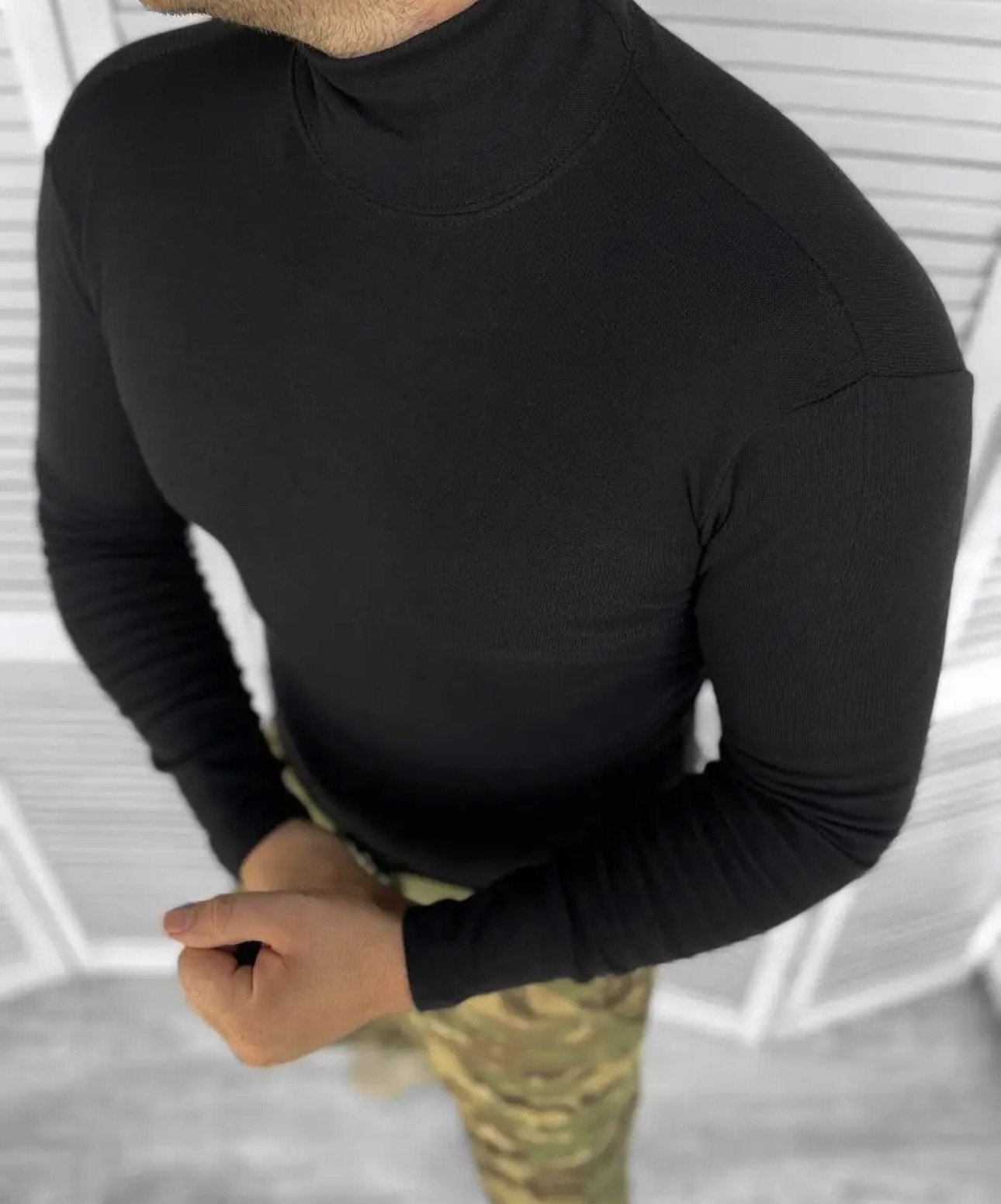 Гольф Sport style (48-58) 022 black-old-1 (зима)