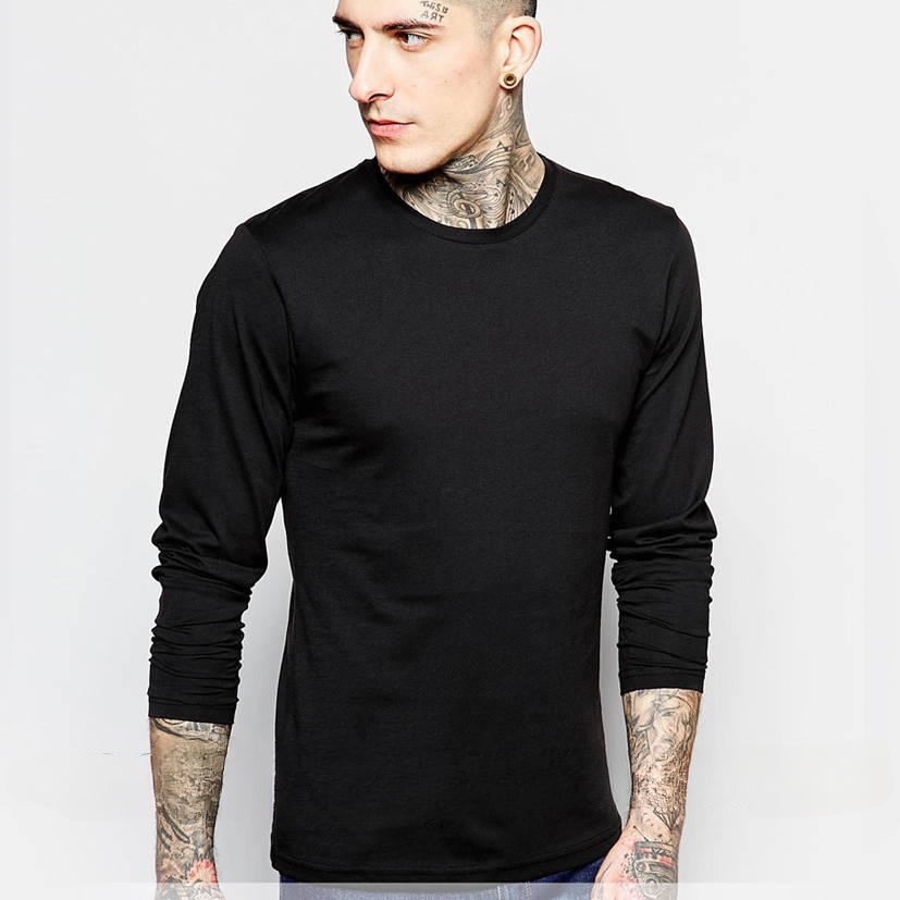 Свитер Sport style (S-2XL) SS3 black (деми)