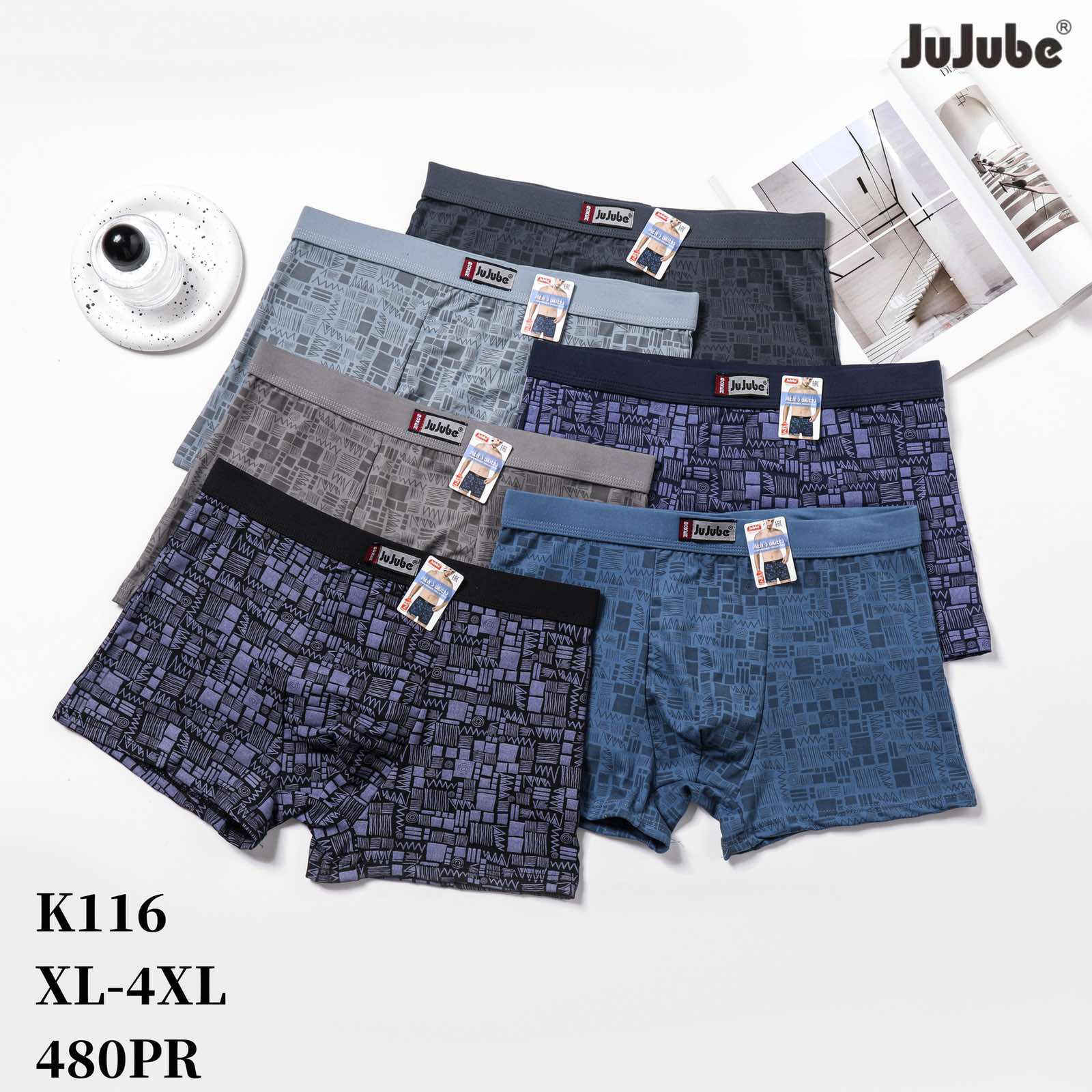 Трусы ALIA (XL-4XL) K116 mix (лето)