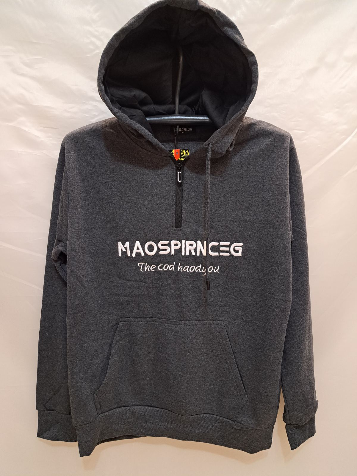 Худи Giang (M-3XL) 2309 d.grey (зима)