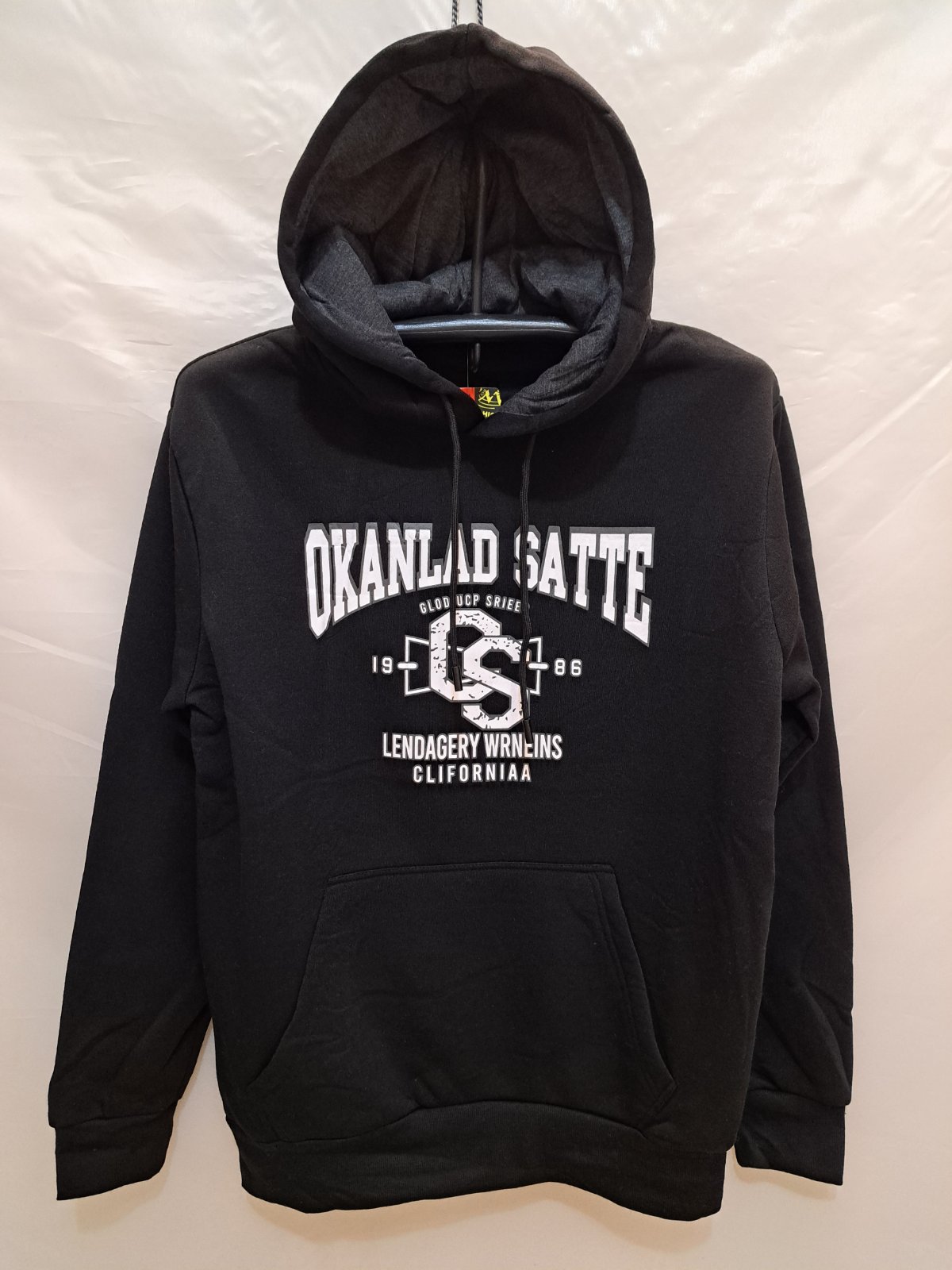 Худи Giang (M-3XL) 2313 black (зима)